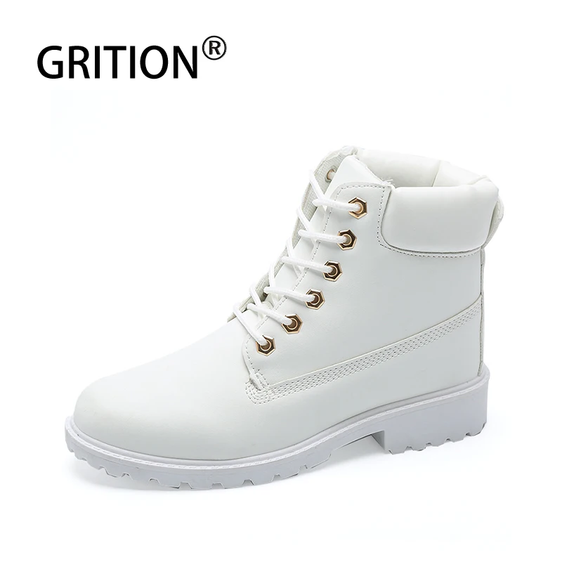GRITION/Женские Ботинки martin; зимние Нескользящие кроссовки для горного туризма; обувь для альпинизма; модная обувь для туризма