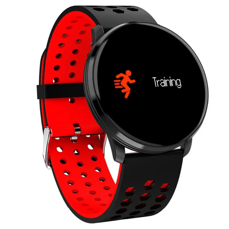 

M9 Smart Bracelet Heart Rate Meter Step Sleep Blood Pressure Alarm Watch Movement Track Record Bracelet Smart Watch-Black Dial +