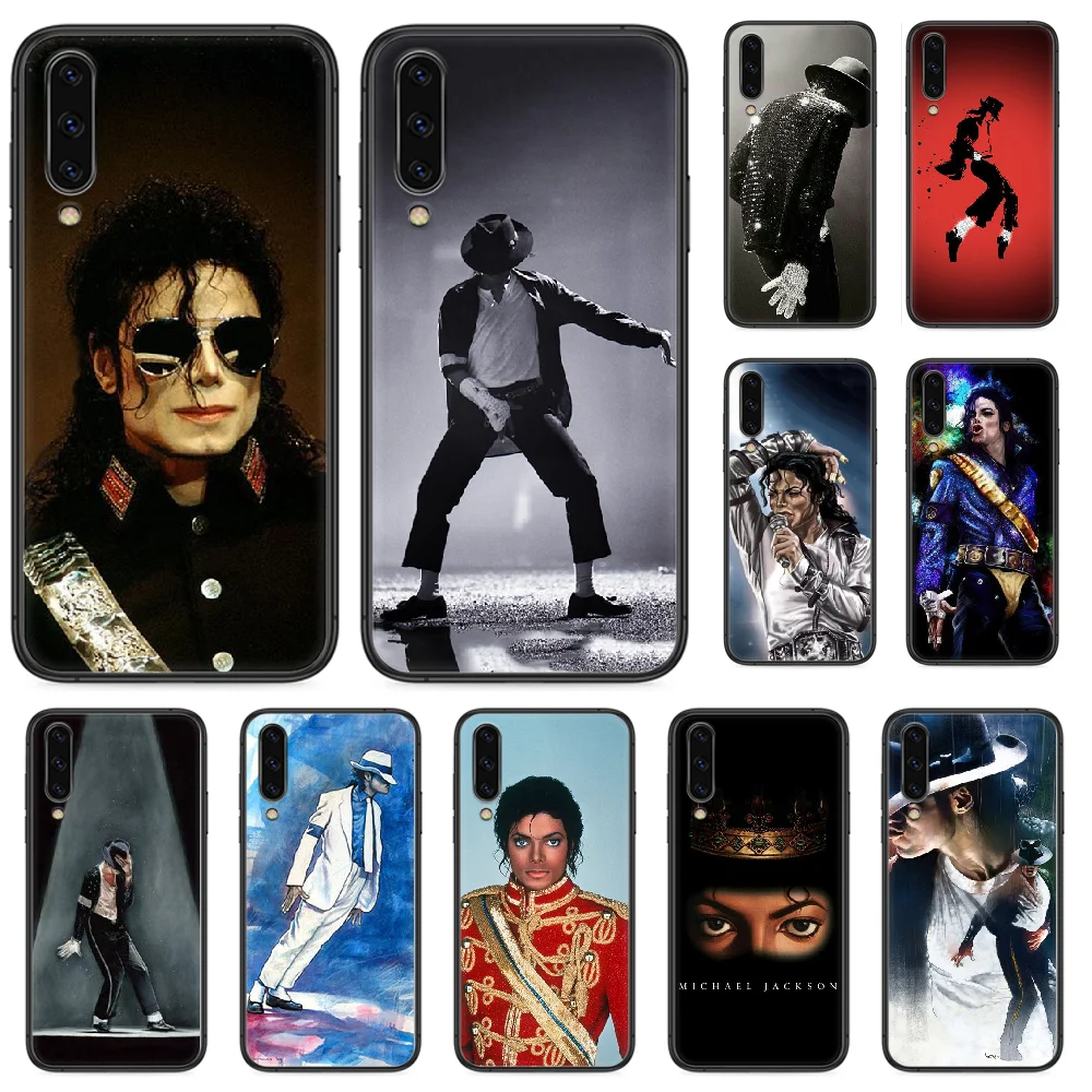Mj Michael Jackson Phone Case For Samsung Galaxy A 5 10 20 3 30 40 50 51 7 70 71 E S 4g 16 17 18 Black Shell Fashion Etui Phone Case Covers Aliexpress
