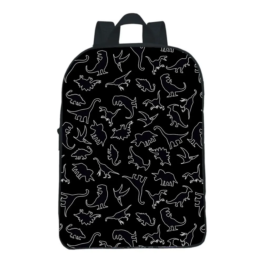 Monster Dinosaur Backpack Students School Bags Boys Girls Kids Teens Cartoon Rucksack 12 inches Travel Laptop Knapsack Unisex