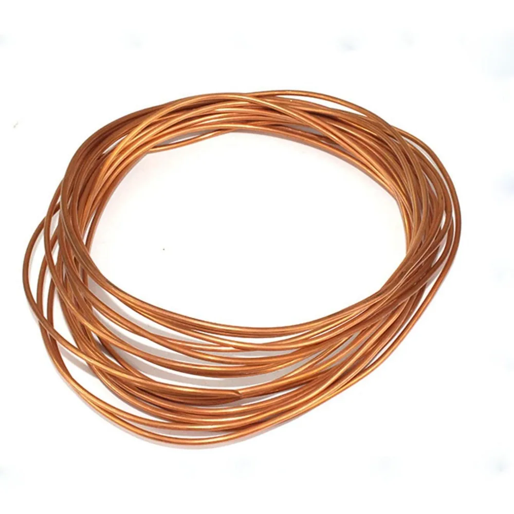 1 Meter 1.6/1.8/2/2.2/2.5/3/3.5/4/5mm O/D Dicke 0,5mm Kupfer Kapillare Schläuche Für Klimaanlage Kühler Kälte teile – Detail 3
