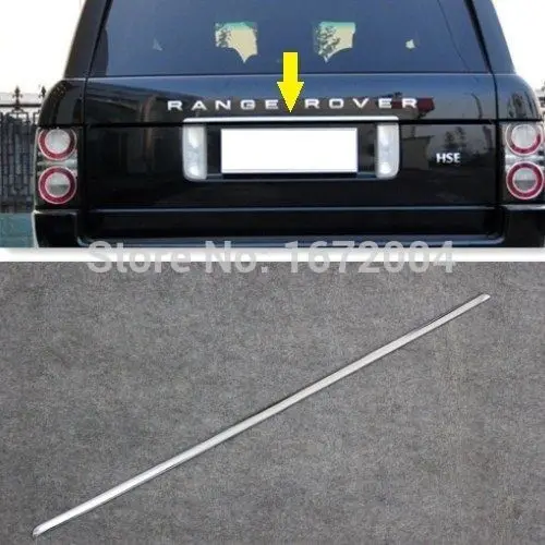 Для Range Rover L322 2003-2013 яркий хром задний багажник отделка багажника