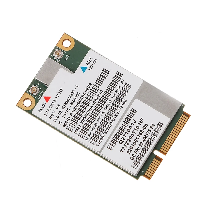 60Y3257 Gobi3000 MC8355 3g WWAN карты gps для lenovo Thinkpad W530 X230 T420 X220