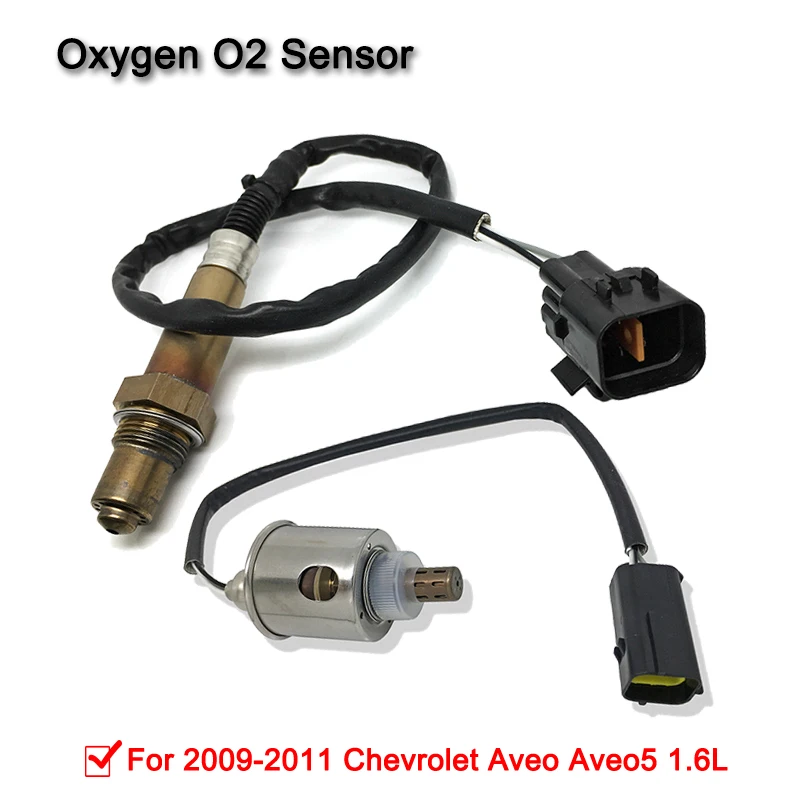 2 x O2 кислородный датчик вверх и вниз по тесту для 2009-2011 Chevrolet Aveo Aveo5 1.6L 234-4290 234-4298