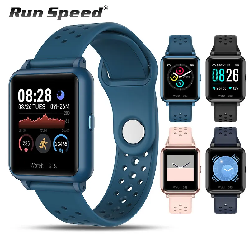 

Bluetooth Men Smart Watch Full Touch Color Screen Wristwatch IP67 Waterproof Heart Rate Fitness Tracker Wristband Watch