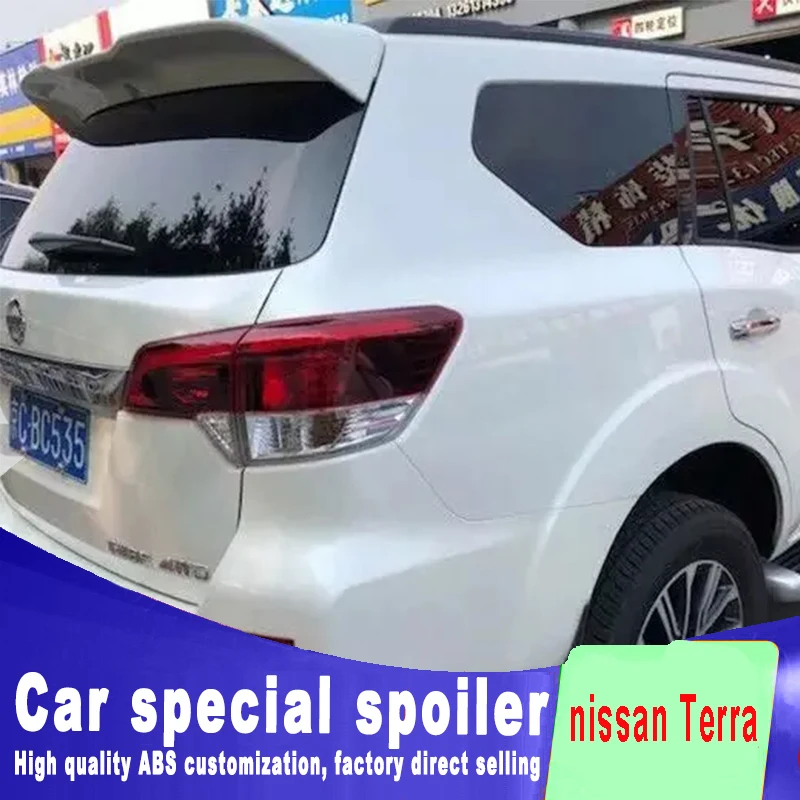 Высококачественный спойлер Terra для крыши заднего окна из АБС материала nissan 2018 от