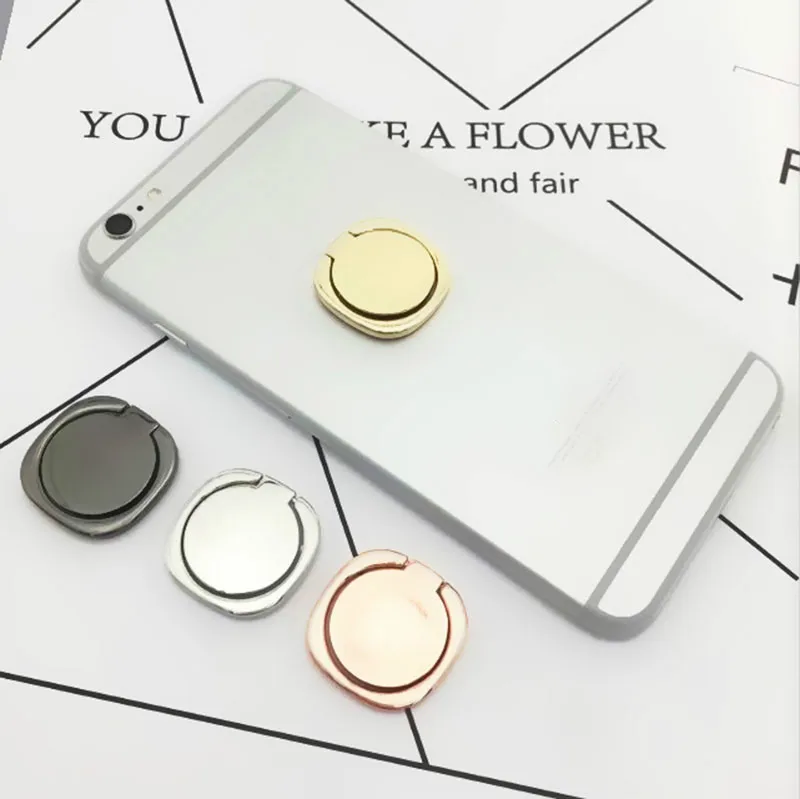 Универсальная Подставка-кольцо под Пальцы для телефона 360 градусов подставка для смартфона планшета простая сумка для samsung Xiaomi iPhone X 7 6 55 5S plus