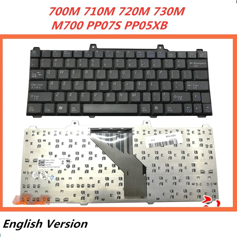 Laptop English Keyboard For Dell 700M 710M 720M 730M M700 PP07S PP05XB Notebook Replacement layout | Компьютеры и офис