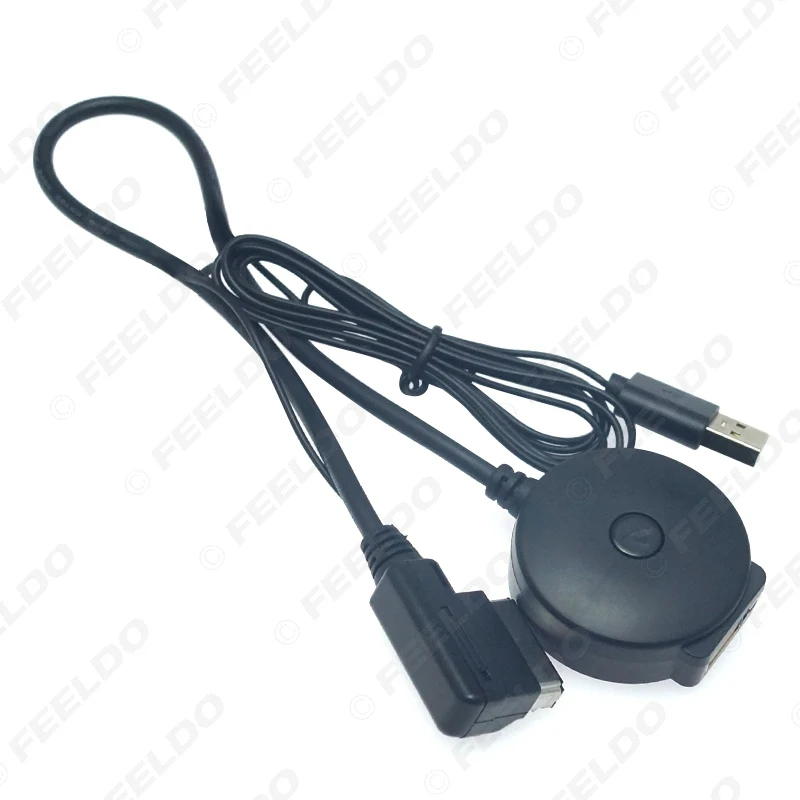 FEELDO 1 шт. автомобильный MMI AMI интерфейс 2,0 USB Bluetooth аудио кабель для Audi A1 A3 A4L A5 A6L A8 Q3 Q5 Q7 TT инструмент адаптер# AM6259