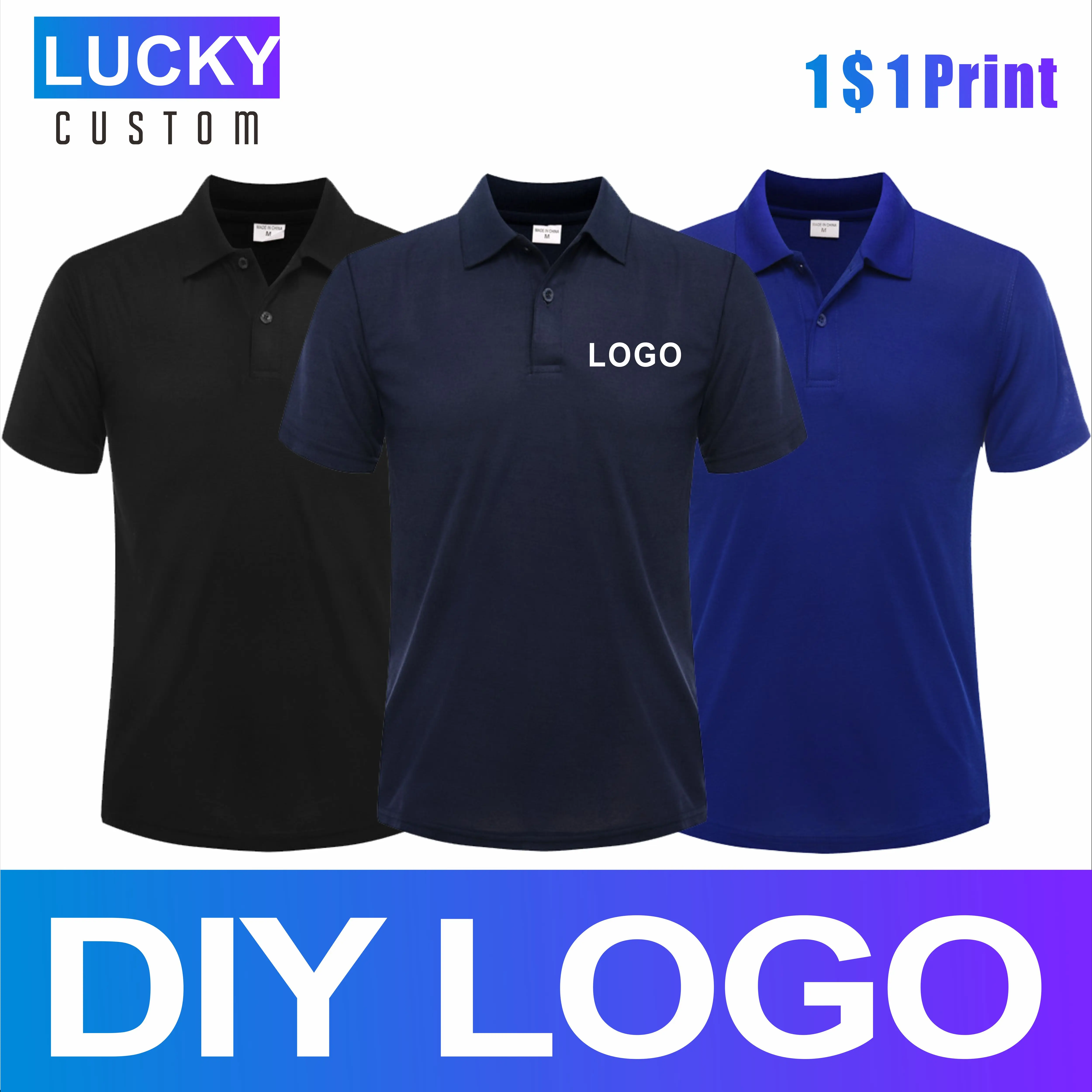 Ropa Hombre Polo Shirt Custom Printed 