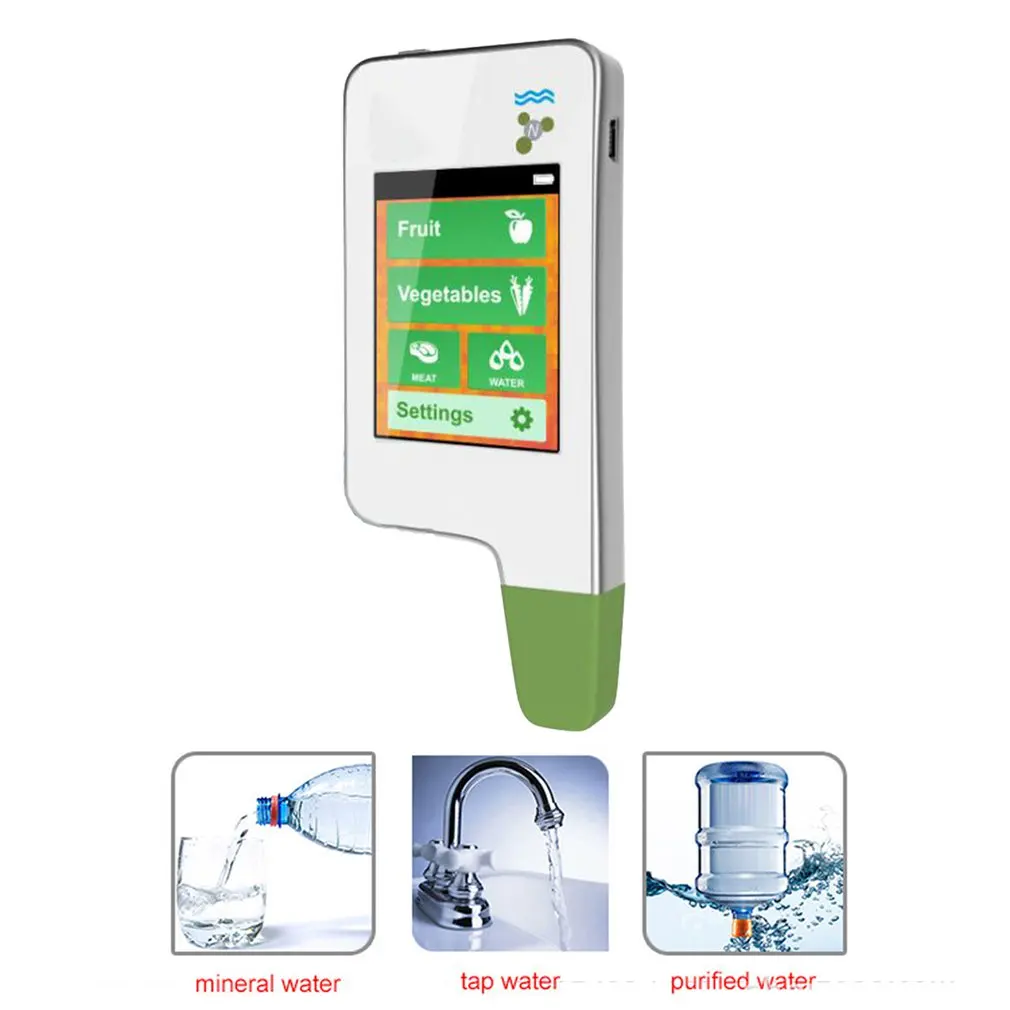 Digital Food Nitrate Tester Safety Detector Concentration Meter TDS Fruit Vegetable Meat Detection Water Hardness Meter