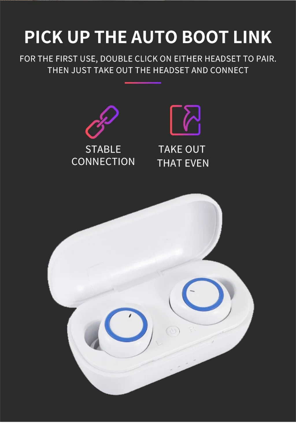 Bluetooth наушники 8D стерео беспроводные наушники Близнецы мини стерео Blueteeth 5,0 гарнитура Беспроводные спортивные наушники