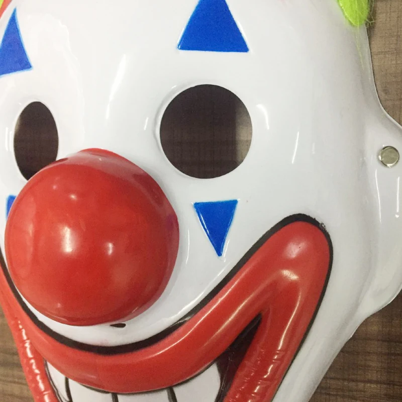 Clwon Joker Joaquin маска Феникса косплей реквизит ПВХ Бэтмен Хэллоуин маски Джокер Артура флека