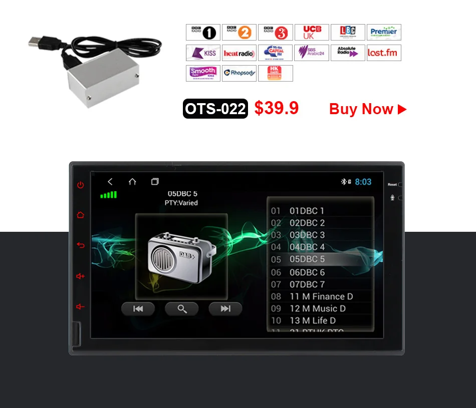 Perfect Ownice K1 K2 K3 2G RAM Octa Core android 8.1 support 4G SIM LTE Network DAB+ Radio 2 din universal Car DVD Player GPS Navi dvd 45