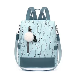 Sweet Beauty Oxford Cloth Backpack Large Capacity Backpack Printing Female Anti-Theft Travel Bag School School Bag for Girls