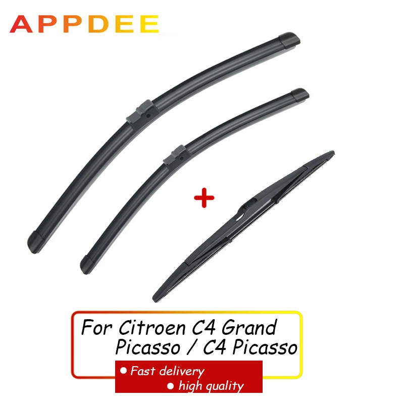 Комплект стеклоочистителей APPDEE для Citroen C4 Grand Picasso/C4 Picasso 2006 2007 2008 лобовое стекло 3" 30" 14"