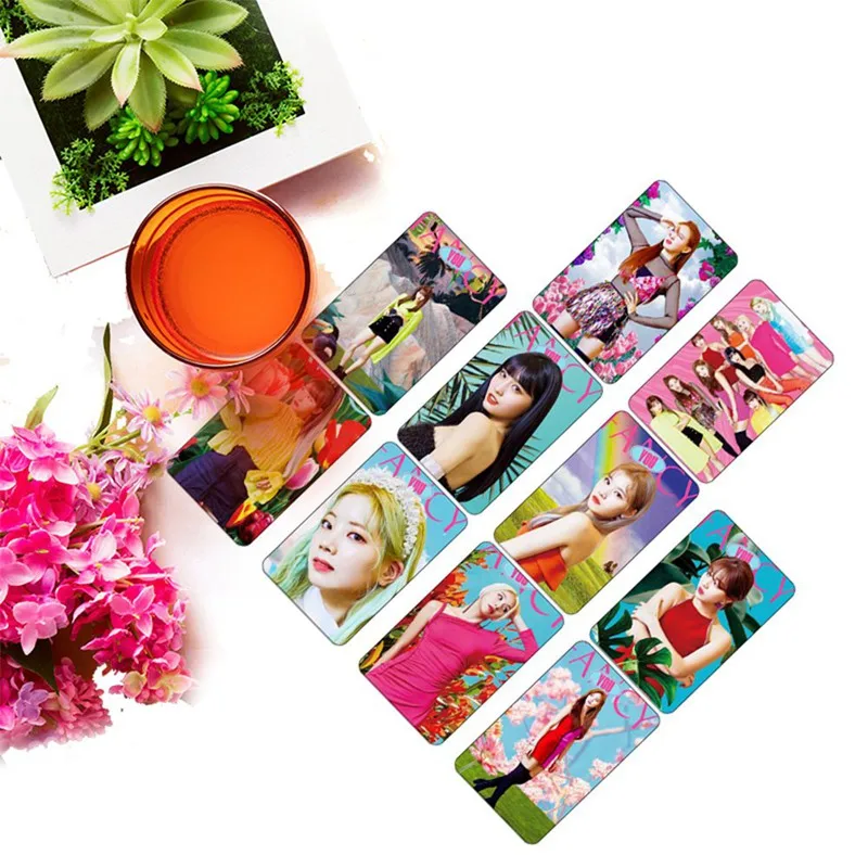 10 шт./компл. Twice Fancy You Photo Stikcy Card HD стикер для фотостудии кристальная наклейка для фото карты