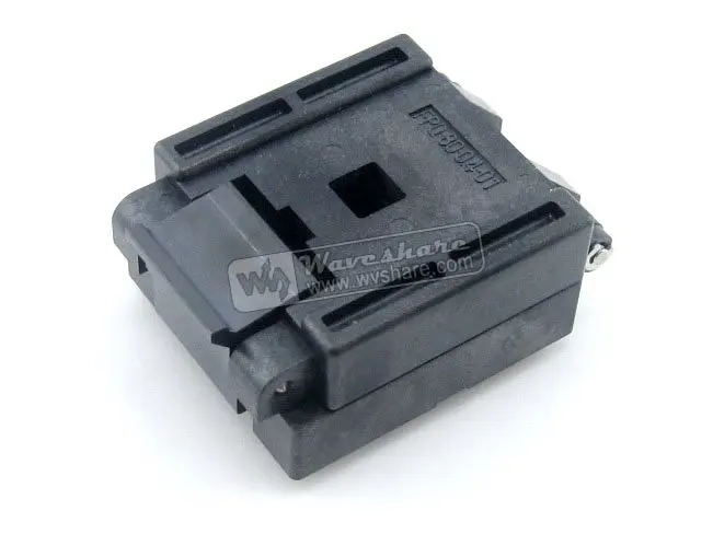 QFP80 TQFP80 LQFP80 PQFP80 FPQ-80-0.4-01 Enplas QFP IC тест-запись гнездо 0,4 мм шаг