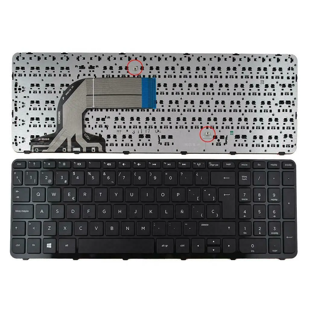 Испанский для hp pavilion 15-N 15-E 15E 15N 15T 15 t-N Клавиатура для ноутбука SP