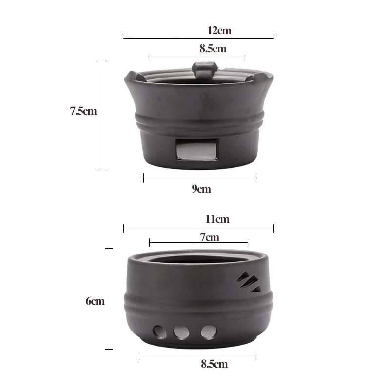 Чайник подсвечник база подогреватель база керамический японский стиль изоляционная база кофе молоко устройство для подогрева чая плита теплый чай горячий нагрев
