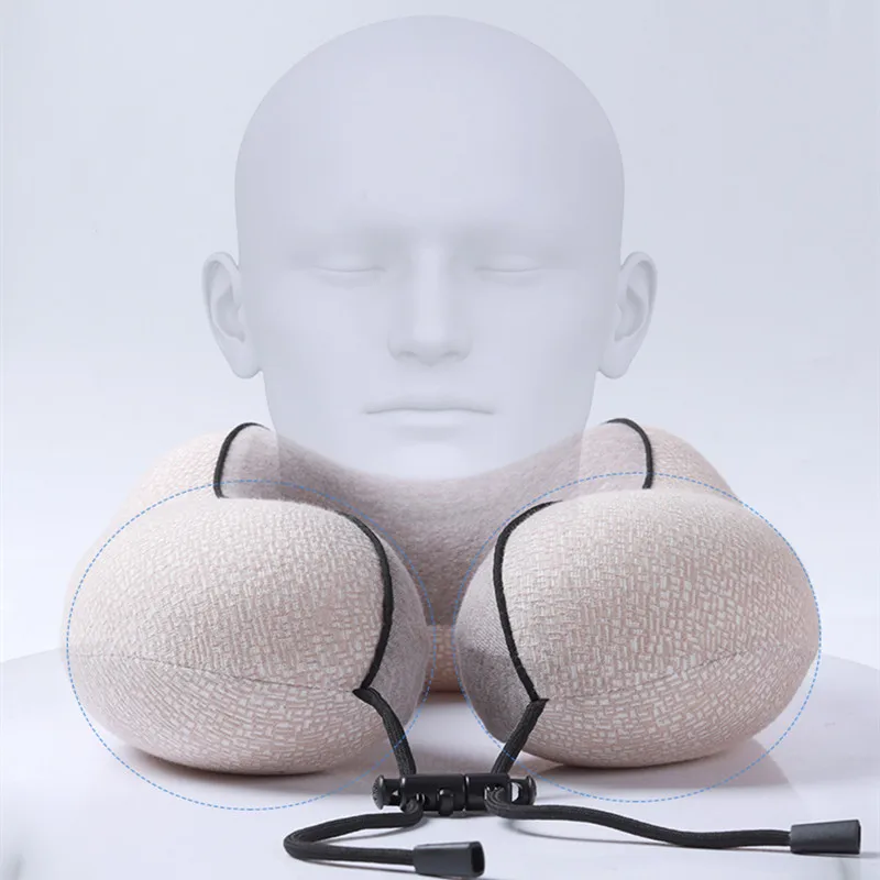 

Travel Pillow Neck Car Airplane Travel U Pillows Comfortable Soft Memory Cotton Hump Support Cervical Office Nap Rest Pillows