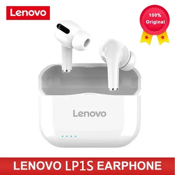 

Lenovo LP1S TWS Wireless Earphone Original Bluetooth Upgraded Version 5.0 Dual Stereo Touch Control 300mAH for iOS/Android
