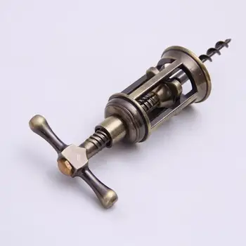 

Multifunctional Mini Red Grape Wine Corkscrew Opener Outdoor Red Wine Bottle Opener Zinc Alloy Vintage Retro Home Party Tools