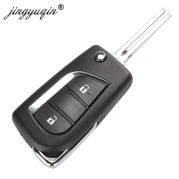 Jinyuqin 10 pezzi VA2 Toy48 Toy43 Flip pieghevole chiave a distanza Shell per Toyota Levin Camry Reiz Highlander Corolla Key Case 2/3 pulsante 3 Jinyuqin 10 pezzi VA2 Toy48 Toy43 Flip pieghevole chiave a distanza Shell per Toyota Levin Camry Reiz Highlander Corolla Key Case 2/3 pulsante - Jinyuqin 10 pezzi VA2 Toy48 Toy43 Flip pieghevole chiave a distanza Shell per Toyota Levin