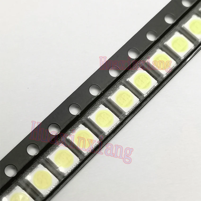500 шт./лот Jufei 3528 SMD LED 2835 6 в холодный белый 96 лм для ТВ ЖК подсветка|2835 6v|smd ledsmd led |