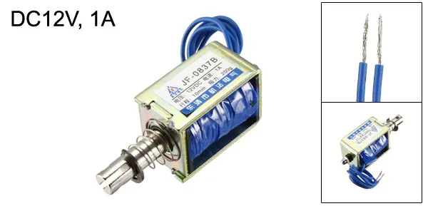 10mm 200g UXCELL DC 12V 31N 8/10/15 мм пуш-ап Тип Электромагнит открытая рамка Тип прямолинейного движения с хорошим качеством, для офисных помещений механические - Цвет: 10mm 200g