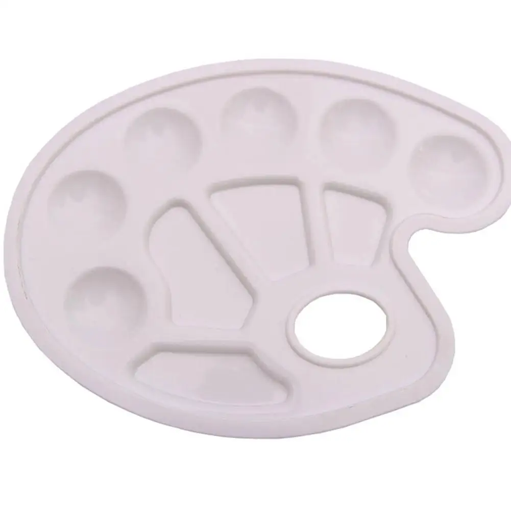 (white) Детские DIY краски пластиковые палитры граффити товары для рукоделия - Цвет: (white)