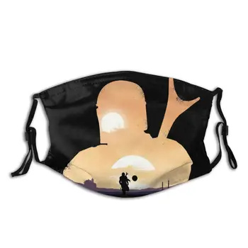 

Mando Baby Yoda Reusable Mouth Face Mask Mandalorian Anti Bacterial Dust Protection Cover Respirator Muffle Mask with Filters