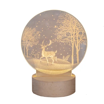 

Nordic Fawn Cheap Lamp Ins Bedside Desk Lamp Charge Elk Night Lamp Table Lamp