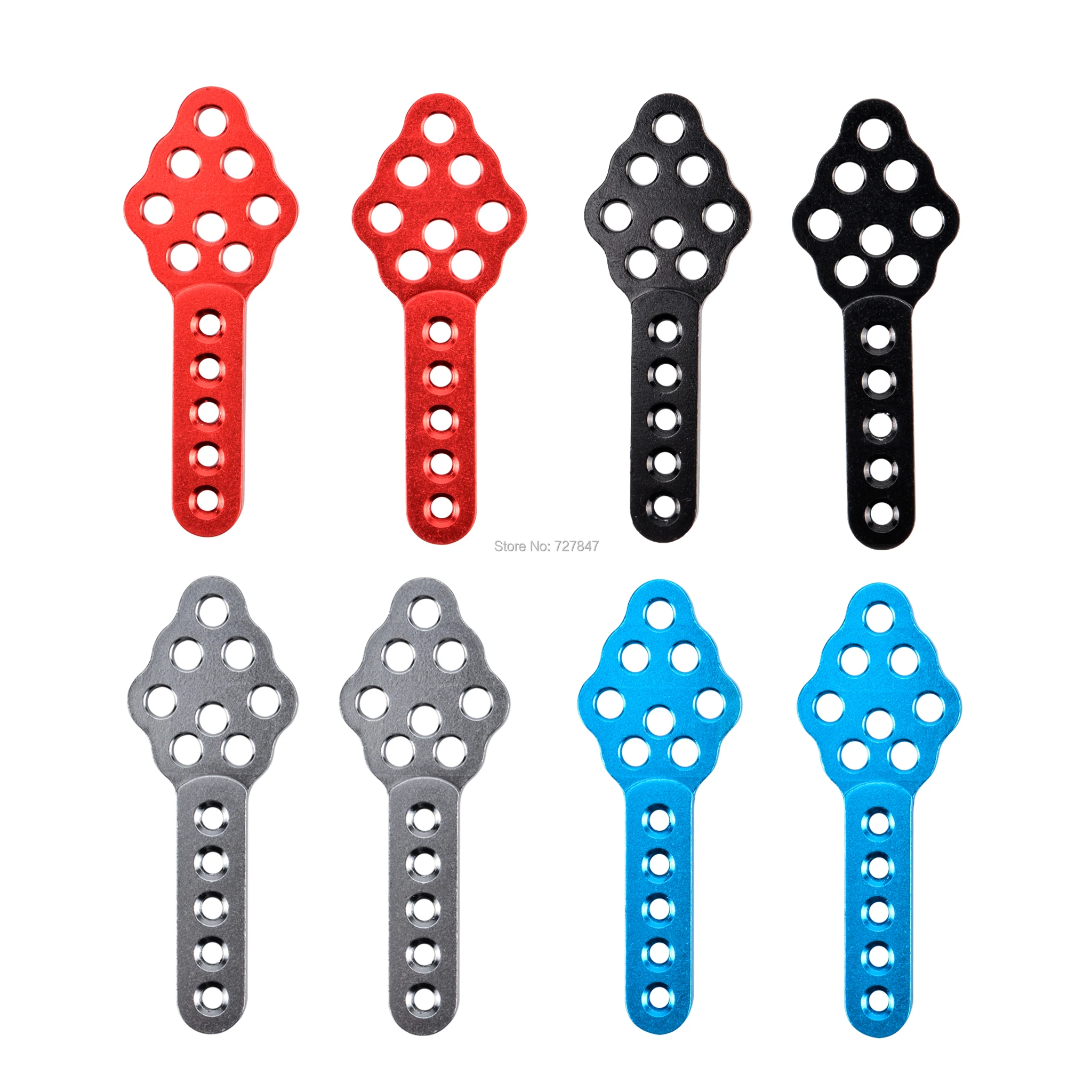 Details about / 2X Shock Absorber Mount Adjust Height Angle for Axial SCX10 90046 RC Crawler Car