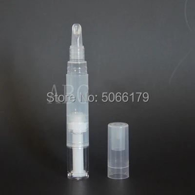 5ml Clear 3 мл 5 мл Косметическая основа многоразовые контейнеры пластиковые прозрачные консилеры Пустые Золотые/серебряные флакончики для туши и губной помады инструменты - Цвет: 5ml Clear