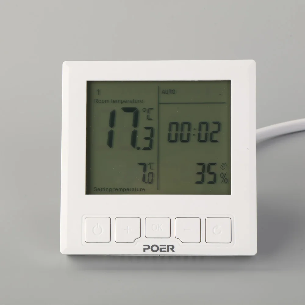 Smart WiFi Thermostat for Floor Heating - Compatible with Voice Assistants