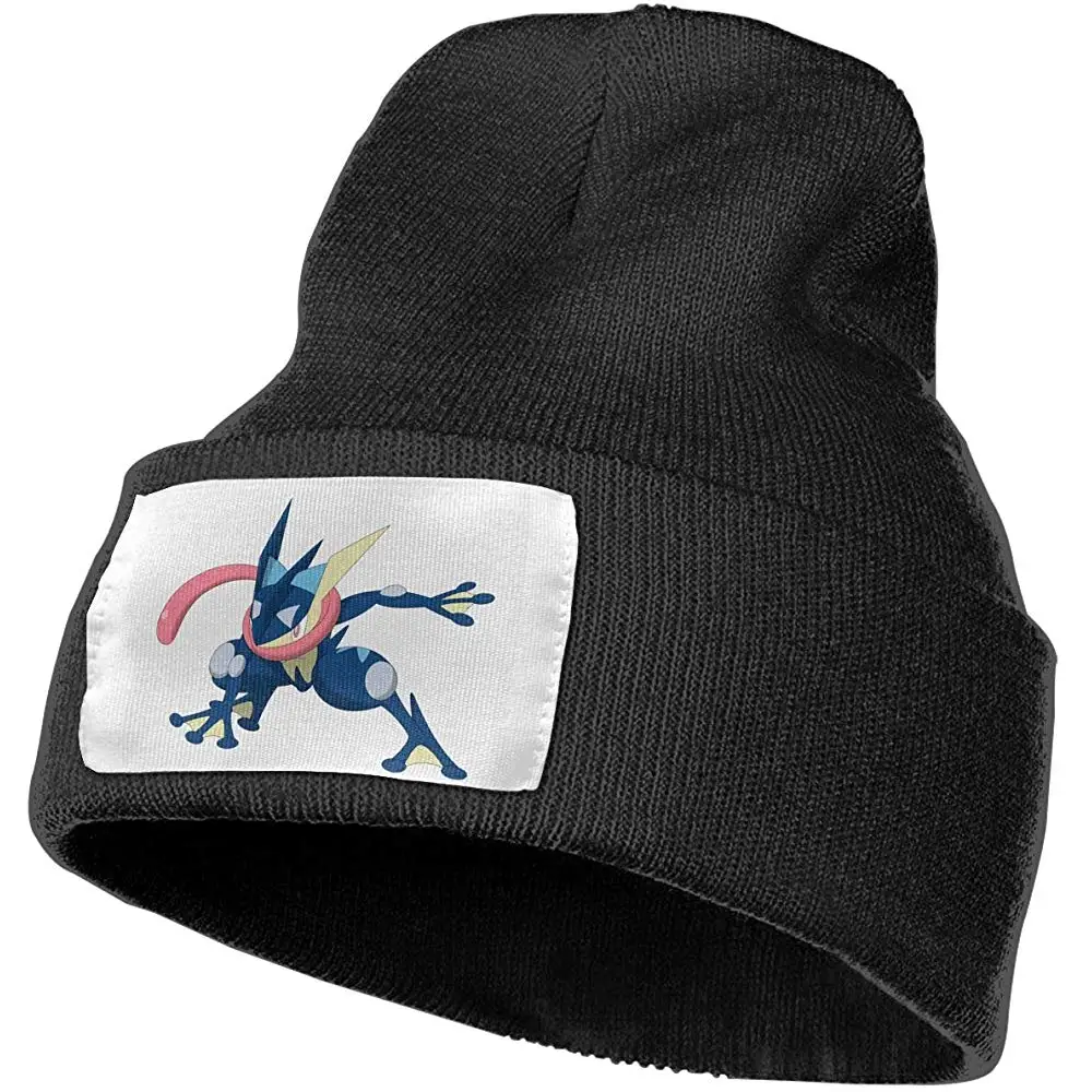 Зимние шапки унисекс Greninja Eevee, шапка с черепом, вязаная шапка, шапка бини для мужчин/Wo мужчин s