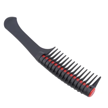 

New Fashion Heat Resistant Plastic Comb Barbershop Hair Styling Tools Salon Barber Anti Splicing Hair Treatments Coloring Comb