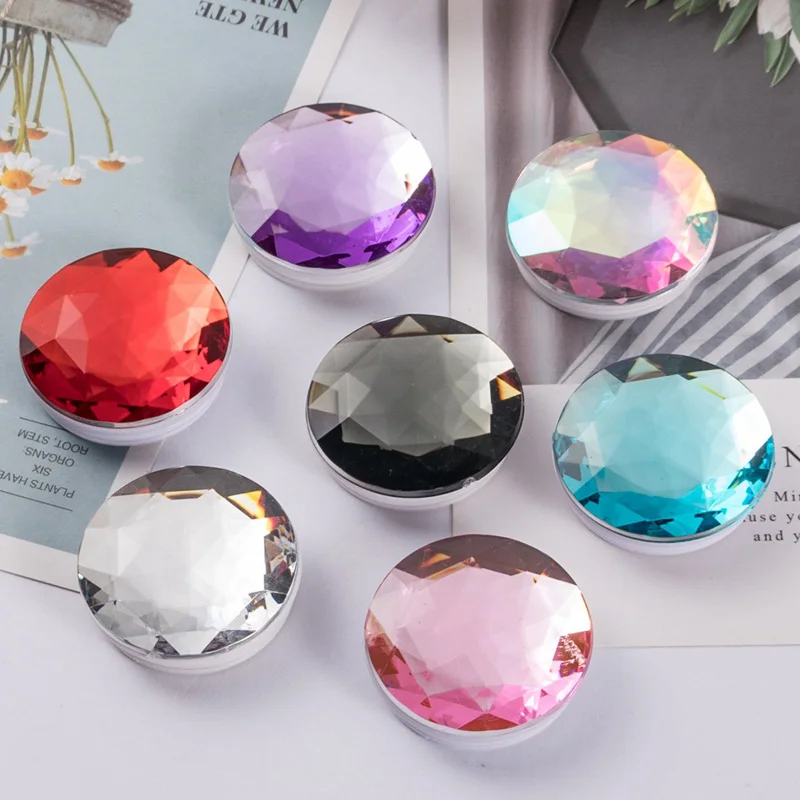 Держатель телефона с кольцом на палец Bling Air Bag Diamond SmartPhone Stander для iPhone samsung Универсальное расширяющееся крепление для автомобиля
