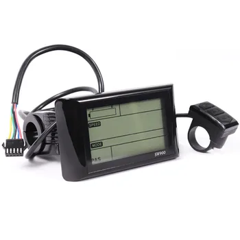 

Electric Bicycle LCD Display Plastic Panel Meter Controller E-bike Scooter Parts
