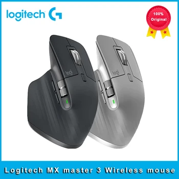 Original Logitech MX Master 3 Mouse Advanced Wireless 2.4G Multi-device Bluetooth Gaming Mouse Office Mouse for laptop pc 1
