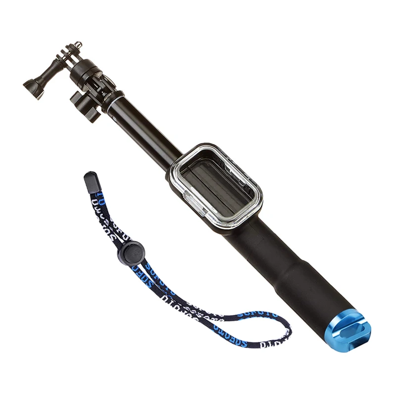 Monopod 39 дюймов селфи палка ручной Удлинительный полюс монопод с пультом коробка для GoPro Hero 8 7 6 5 4 Session аксессуары для экшн-камеры - Цвет: Monopod