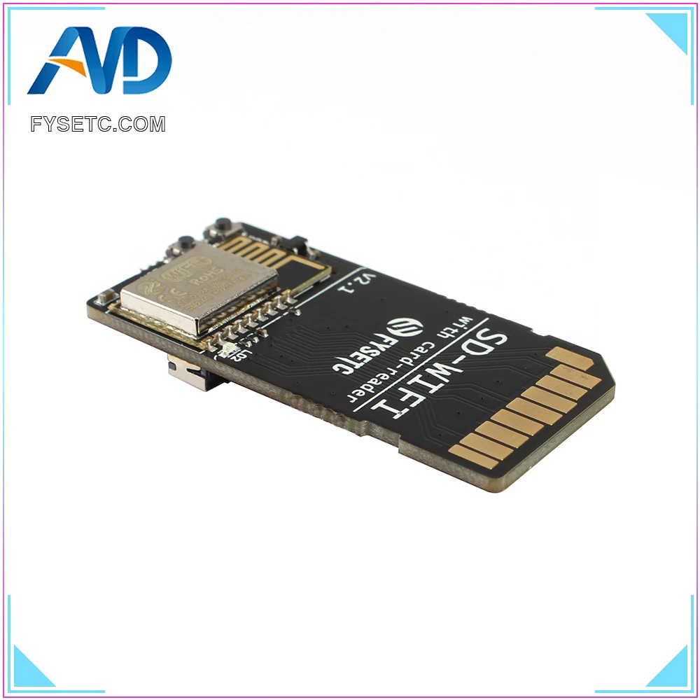 Fysetc 1pc Sd-wifi com Módulo de Leitor de Cartão Executar Espwebdev a Bordo Usb para Serial Chip Módulo de Transmissão sem Fio para s6 f6 - Imagem 2