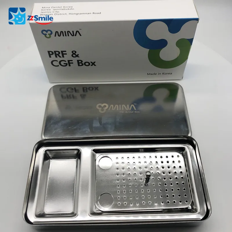 Оригинальная Корейская Mina PRF& CGF коробка стоматологическая PRF коробка стоматологический имплантат хирургическая коробка