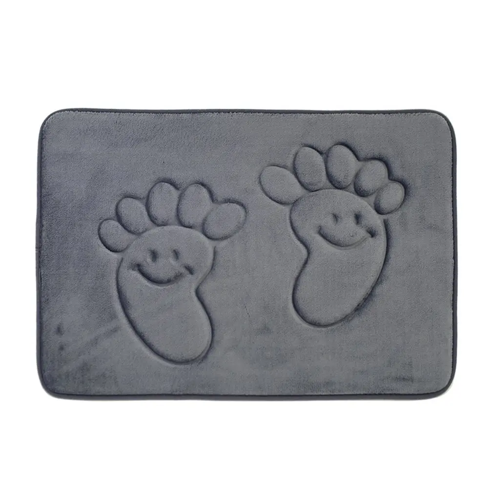 40*60cm Mats Soft Feet Memory Foam Bath Bathroom Bedroom Floor Shower Mat Non-slip Floor Safety Bathroom Pad Durable
