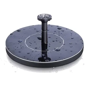 

Practical Solar Power Water Fountain Pump Kit for Pool Garden Pond Watering Submersible Round Fountain Pump