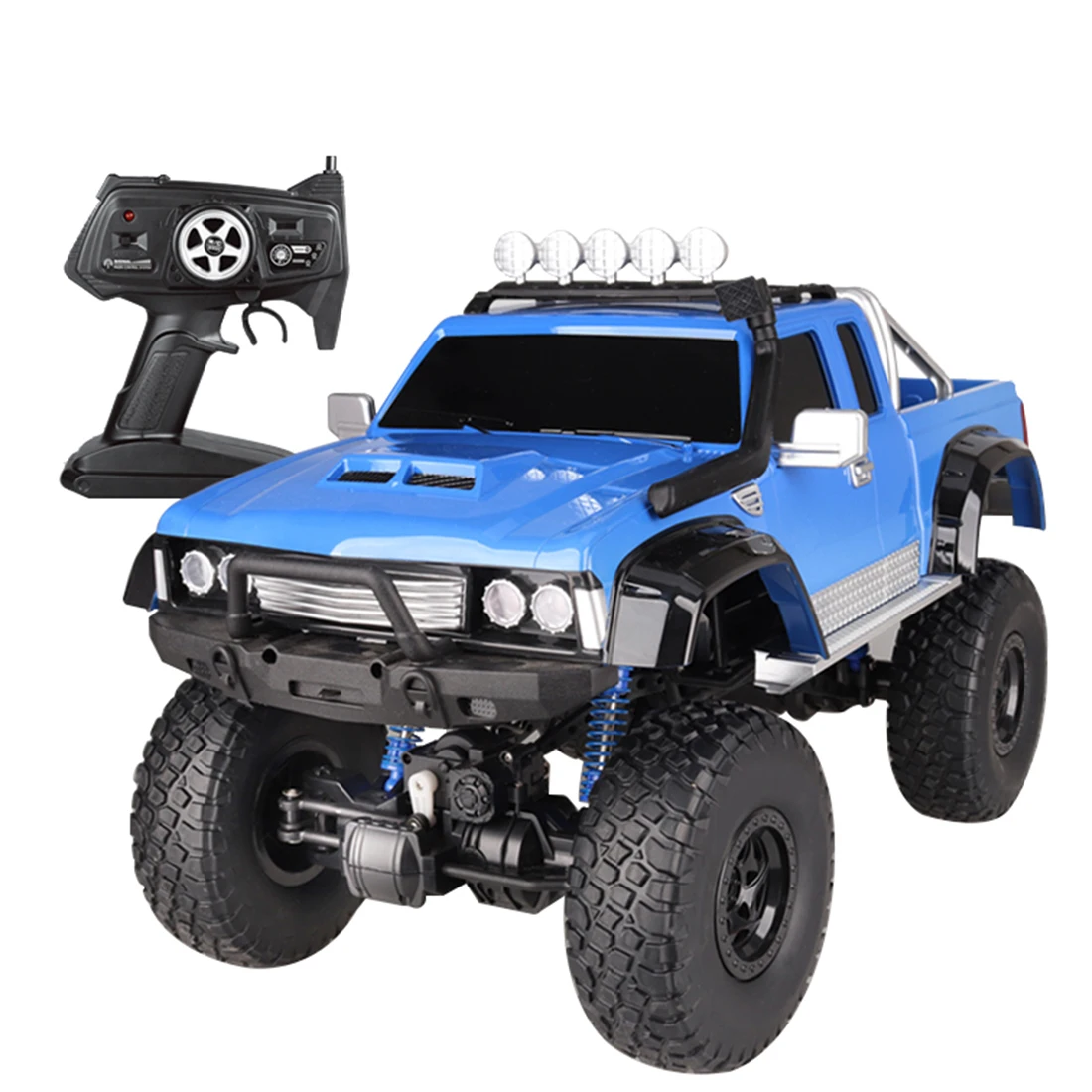 51 см 1:8 4WD 2,4G пикапа высокая скорость Bigfoot грузовик RC альпинистская модель автомобиля образовательная игрушка подарок для ребенка взрослый-синий красный XL