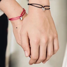 Модный классический брендовый браслет с замком, роскошный настоящий 925 пробы, серебряные ювелирные изделия для женщин и мужчин, любовь дружба, браслет, 4 цвета