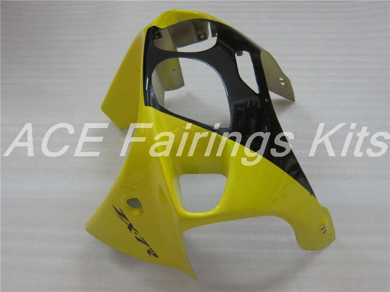 ABS обтекатель комплект подходит для Kawasaki Ninja ZX7R ZX-7R 1996-2003 96 97 98 99 00 01 02 03 Обтекатели набор на заказ желтый черный