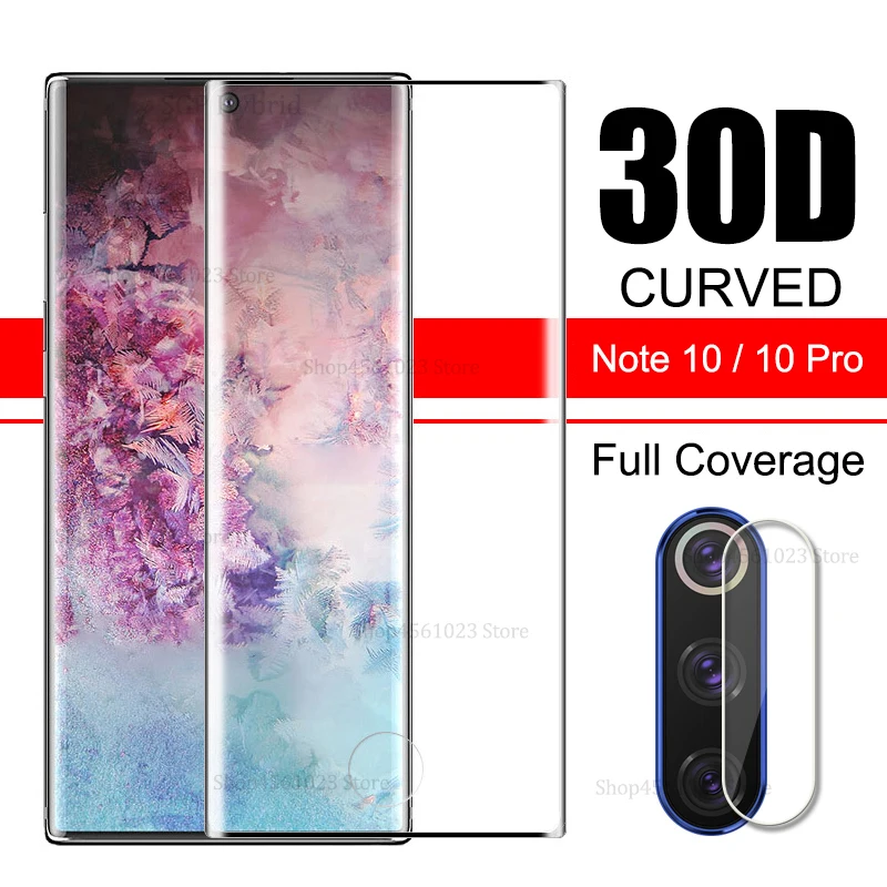 30D Защитная пленка для камеры для samsung Galaxy Note 10 Pro S10 S 10 Plus Note10 Pro Закаленное стекло Защитная пленка для экрана